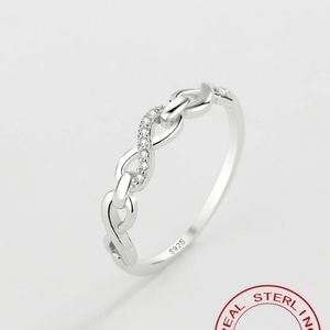 Sterling Silver CZ Eternity Ring 💍